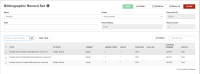 Bibliographic Record Set workform.