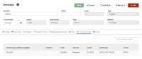 Invoice workform, Purchase Orders view