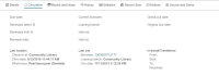 Item Record workform, Circulation view
