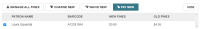 Check In workform, resolving charges for a patron