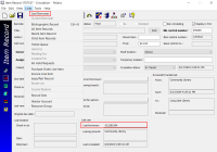 Item Record workform, Last Borrower link and barcode