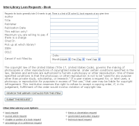 Sample ILL request form
