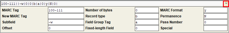 MARC Load Line editor