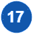 Number 17 icon