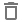 Trash can icon